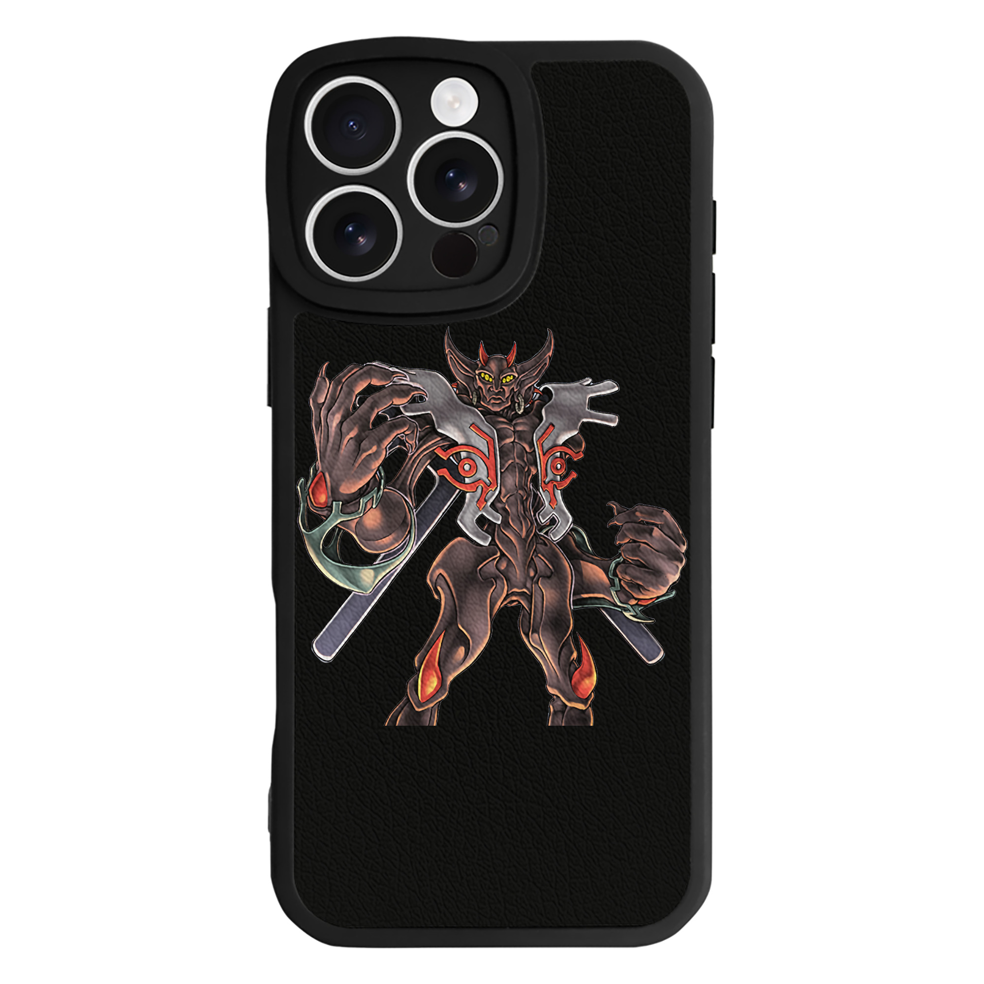 （画像用） 遊☆戯☆王 Yu-Gi-Oh! 【iPhone 16シリーズ対応】シリコンスマホケース（レザー調） 材質：シリコン